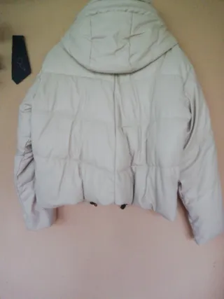 Cazadora Zara Beige Mujer Talla M