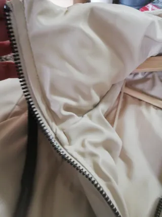 Cazadora Zara Beige Mujer Talla M