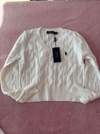 Jersey Polo Ralph Lauren Blanco