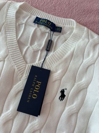 Jersey Polo Ralph Lauren Blanco
