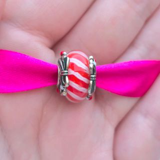 CHARM NAVIDAD MURANO DE CARAMELO