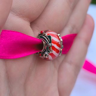 CHARM NAVIDAD MURANO DE CARAMELO