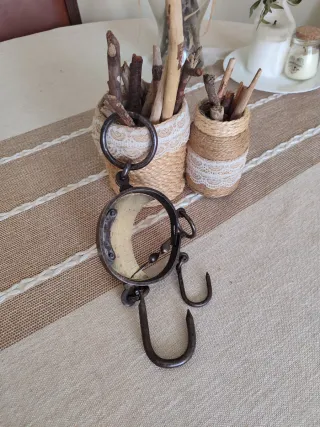 Balanza de resorte antigua S. XIX.