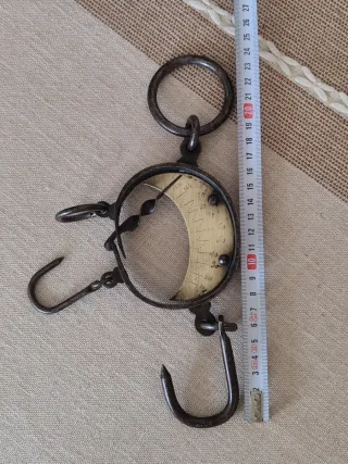 Balanza de resorte antigua S. XIX.