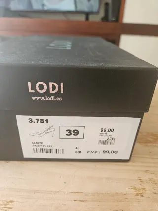 Zapatos tacón Lodi multicolor talla 39