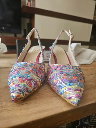Zapatos tacón Lodi multicolor talla 39