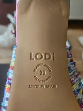 Zapatos tacón Lodi multicolor talla 39