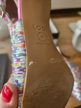 Zapatos tacón Lodi multicolor talla 39