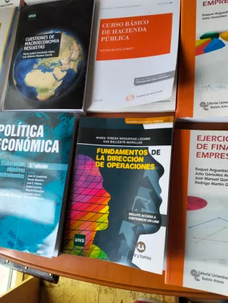 Todo de economícas y empresariales  De la UNED