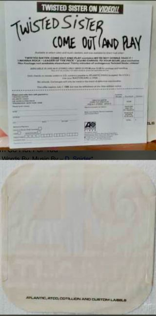 Vinilo Twisted Sister - Love Is For Suckers