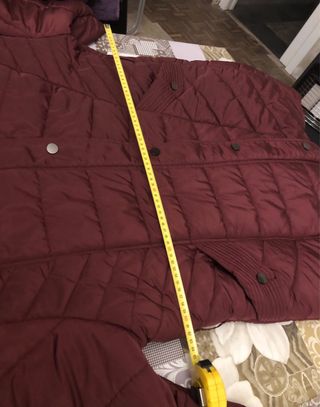 Anorak Invierno Burdeos con Capucha