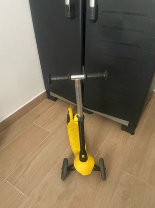 Patinete infantil 3 ruedas amarillo