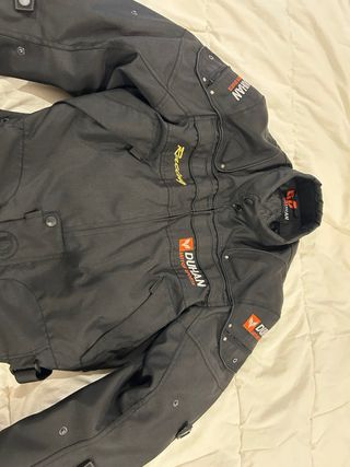 Chaqueta Moto Duhan Talla XL Negra