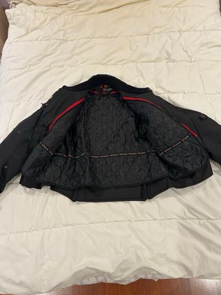 Chaqueta Moto Duhan Talla XL Negra