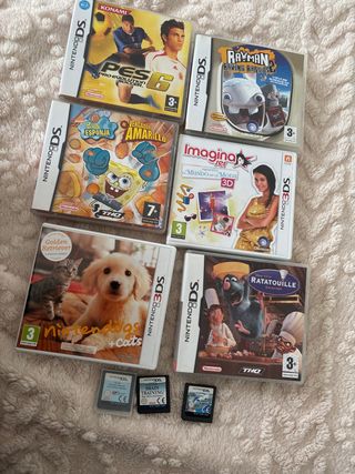 Lote Videojuegos Nintendo DS y 3DS mirar precios