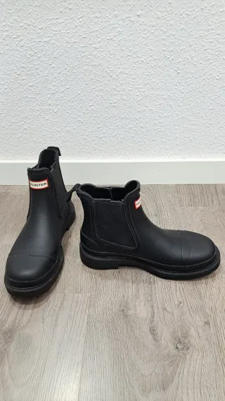 Botas Hunter bajas negras Talla 37