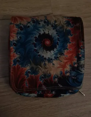 Bolso bandolera estampado abstracto