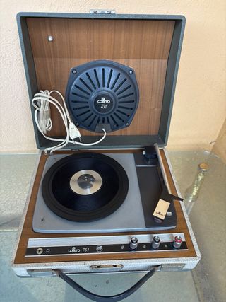 Tocadiscos Vinilos Antigua Cosmo