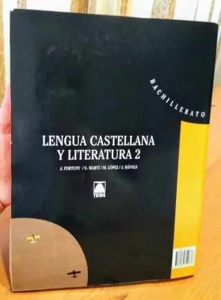 Libro Lengua Castellana y Literatura 2°Bachillerat
