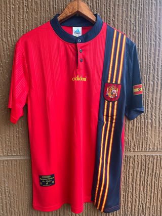 Camiseta Fútbol España Adidas Talla M