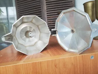 Cafetera Italiana Nero by Idealcasa Negra