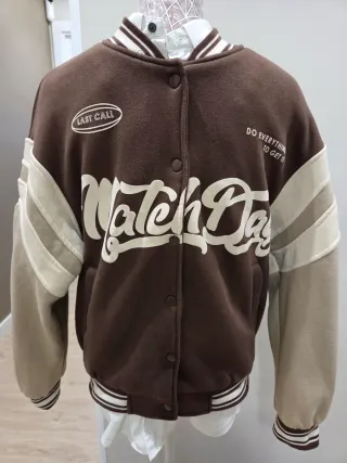 BOMBER CHICO MARRÓN