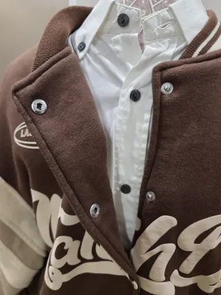 BOMBER CHICO MARRÓN