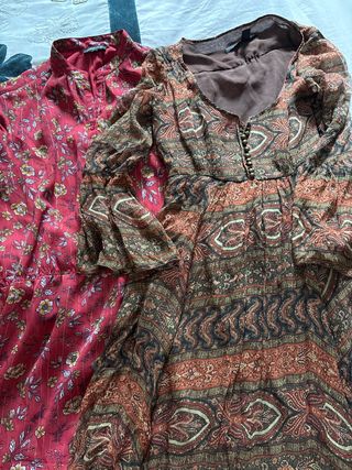 Lote 2 vestiti stampati