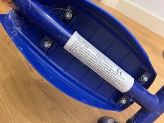 Patinete 3 Ruedas Azul Infantil