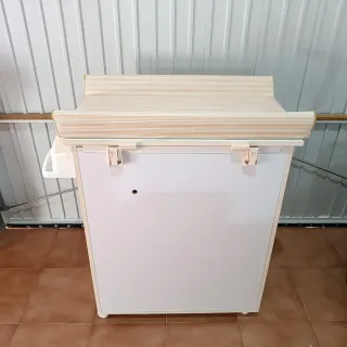 Cambiador bebé blanco