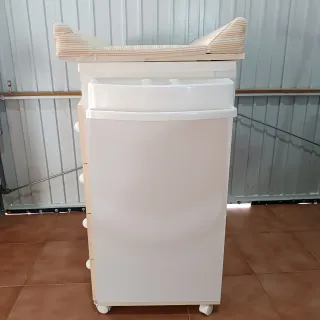 Cambiador bebé blanco