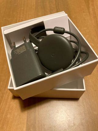 Google Chromecast con alimentatore