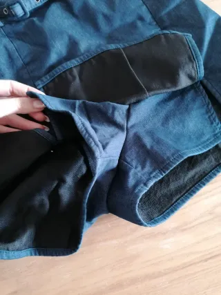 Falda pantalón Zara azul