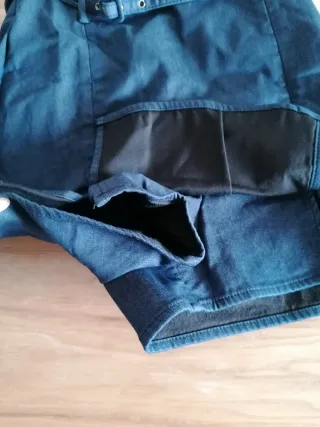 Falda pantalón Zara azul