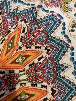 Camiseta estampada multicolor