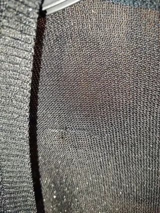 Coprispalle nero argento