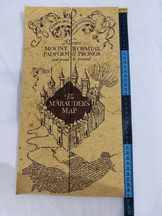 Mapa del Merodeador Harry Potter