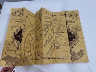 Mapa del Merodeador Harry Potter