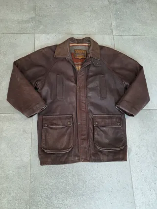 Chaqueta Piel Redskins Top Gun Aviador