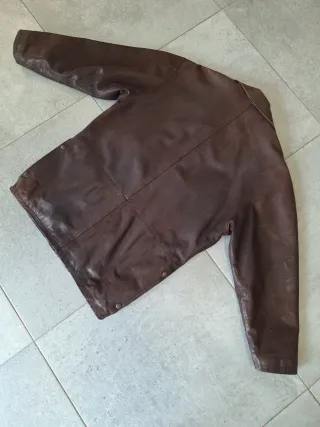 Chaqueta Piel Redskins Top Gun Aviador