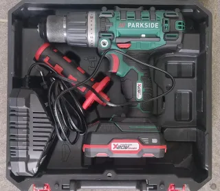 Pack aparafusadora Parkside 20v - novo