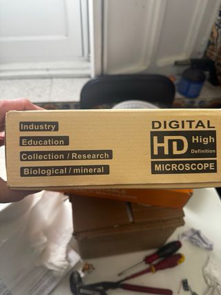 Microscopio Digital 1080P Zoom 1-1200X está Nuebo