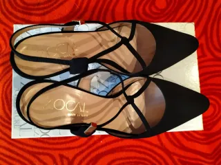 Scarpe Zocal donna tacco nero misura 35