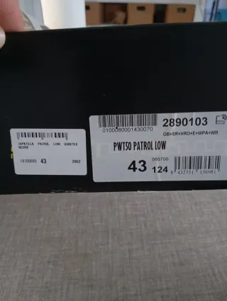 Zapatillas de seguridad FAL Patrol Low