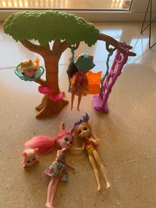 Enchantimals Árbol con Accesorios