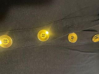 Camisa Polo Marina Rinaldi Negra/Azul Oscuro