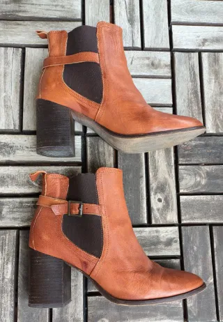 Botín Topshop Marrón Talla 40.