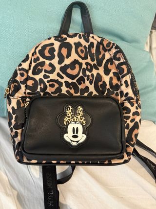 Mochila Minnie Mouse Animal Print Disney