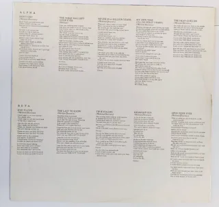 ASIA - Alpha LP Vinile Europa 1983