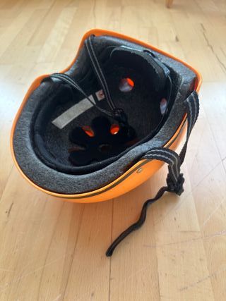 Casco naranja infantil 53-57 cm